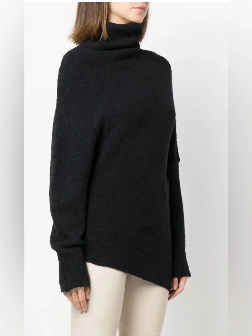 Proenza Schouler merino Wool Asymmetric  Sweater
